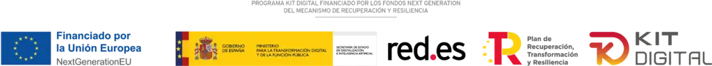 Logotipos de subvención y financiación institucional